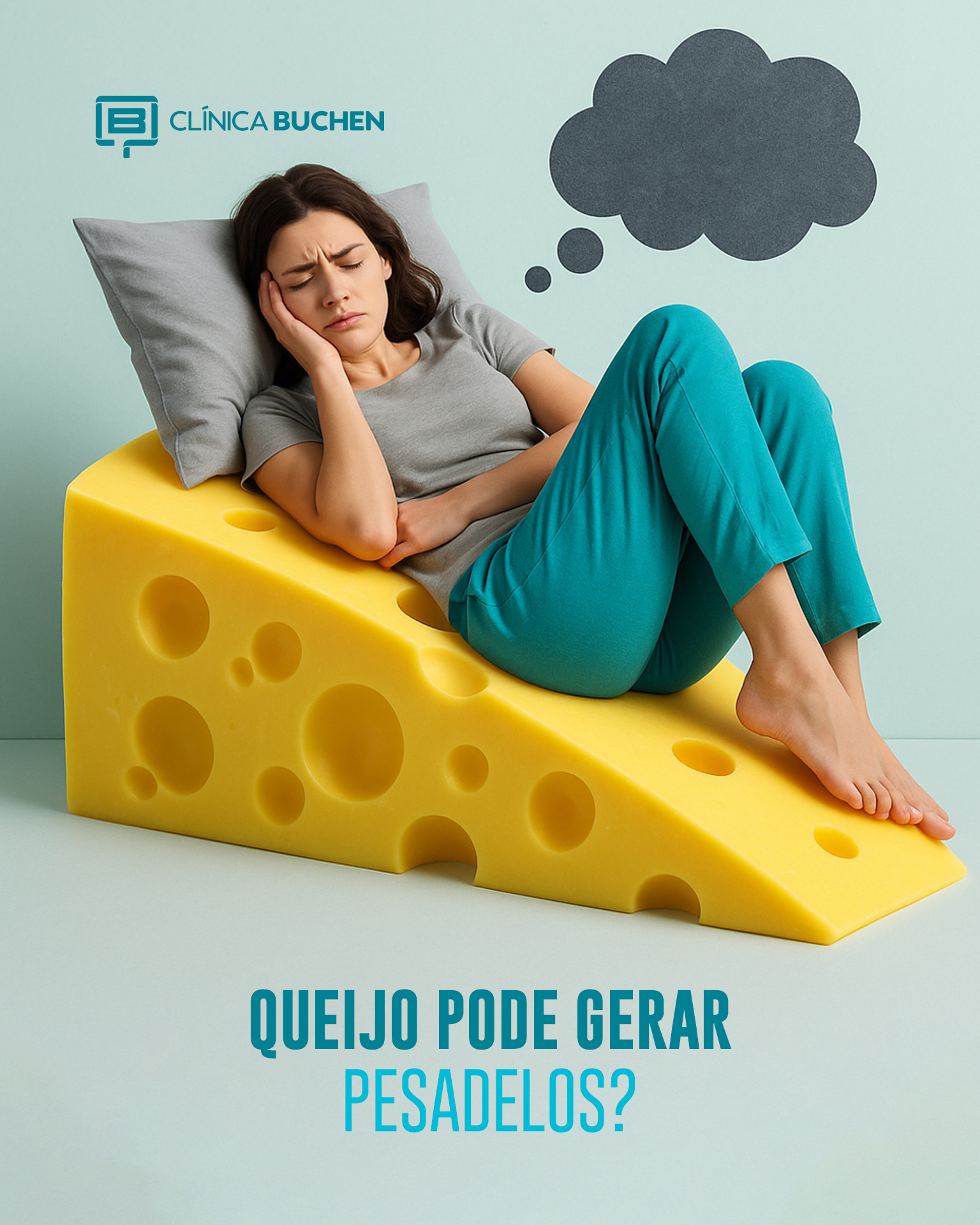 Queijo pode gerar pesadelos?